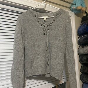 Forever 21 grey cozy sweater